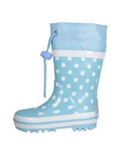 Gummistiefel Punkte in Türkis