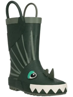 Gummistiefel "Rook" in Dunkelgrün