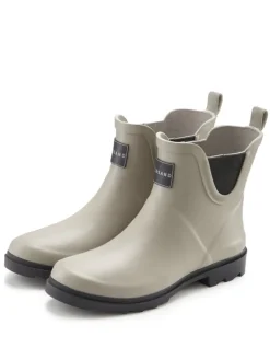 Gummistiefelette in grau