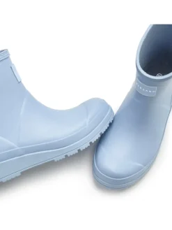 Gummistiefelette in hellblau