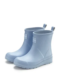 Gummistiefelette in hellblau