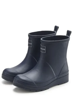 Gummistiefelette in marine