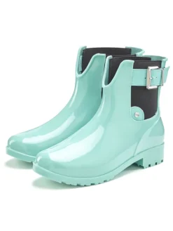 Gummistiefelette in türkis