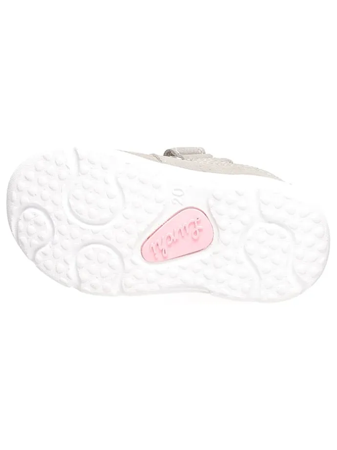 Halbsandalen "Bort" in Grau/ Rosa