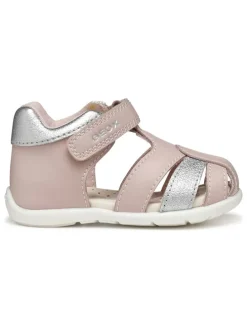 Halbsandalen "Elthan" in Rosa/ Silber