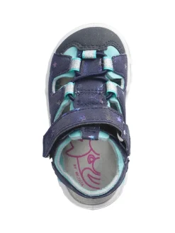 Halbsandalen "Gery" in Dunkelblau