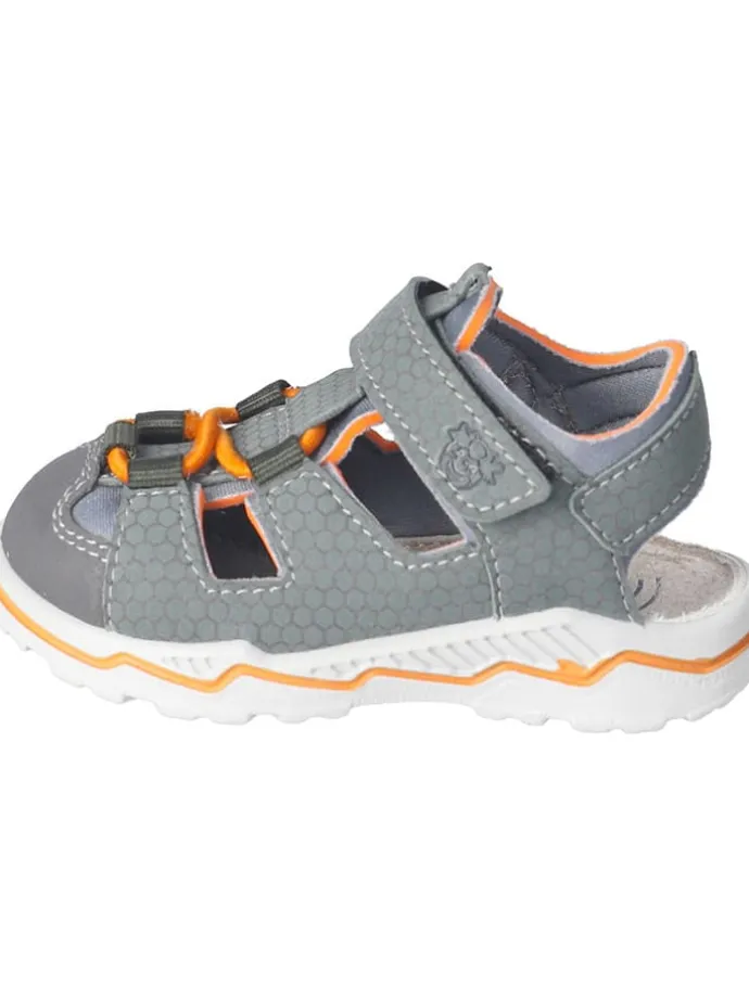 Halbsandalen "Gery" in Grau