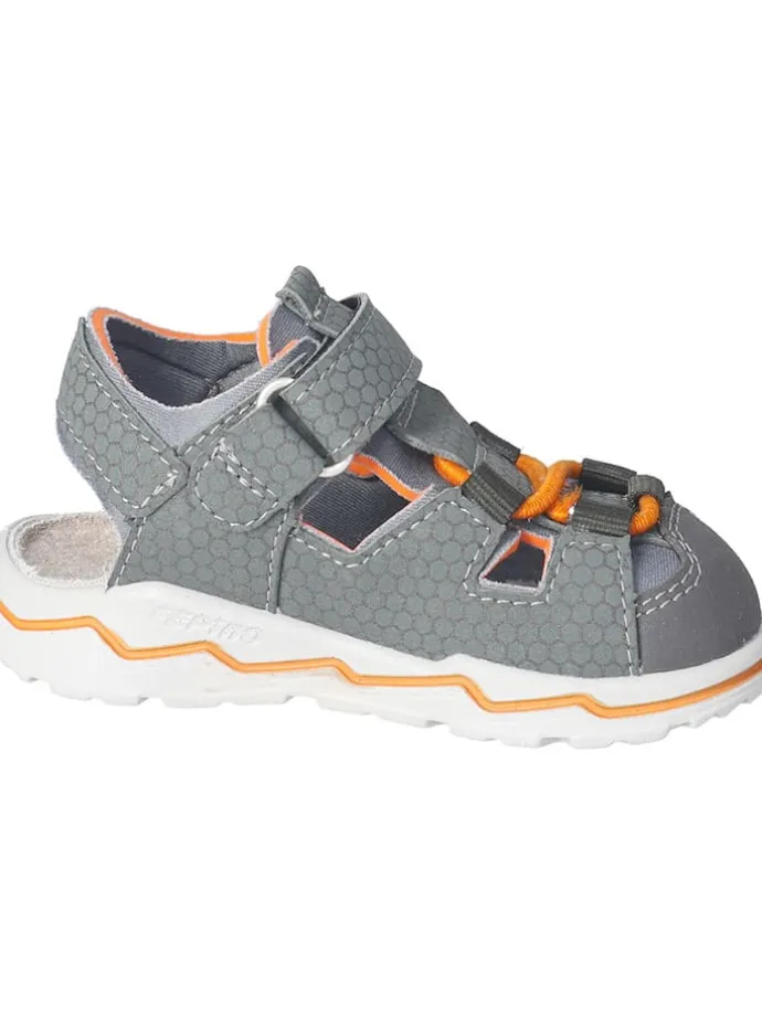 Halbsandalen "Gery" in Grau