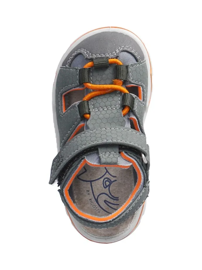 Halbsandalen "Gery" in Grau