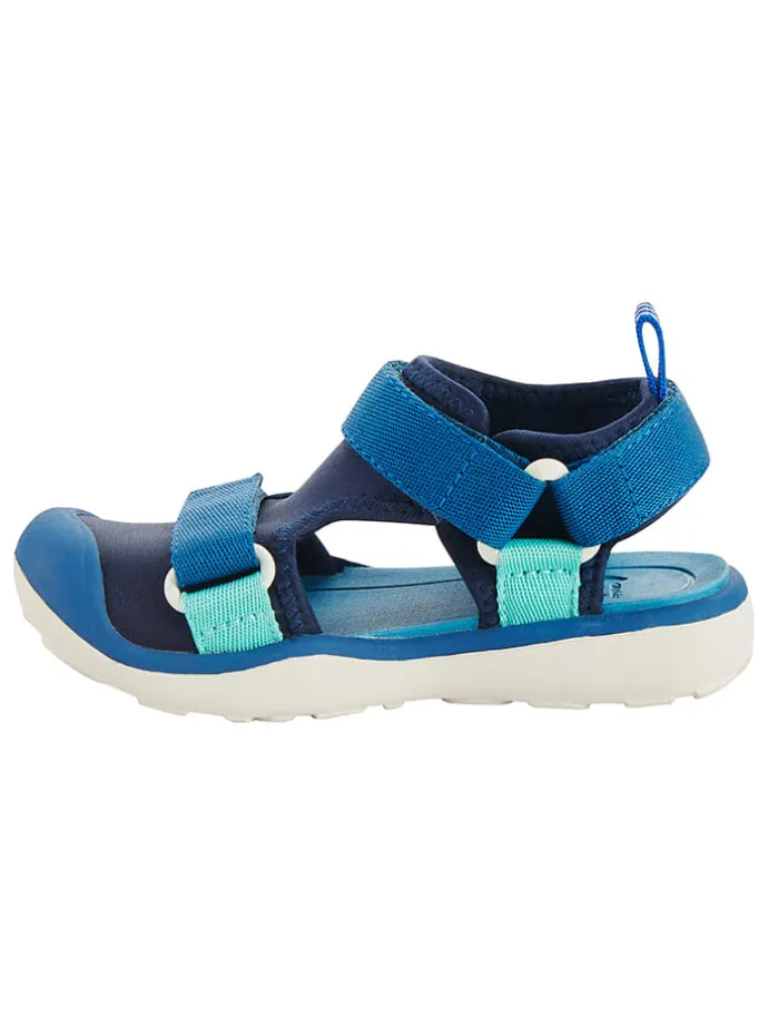 Halbsandalen "Hiekka" in Blau