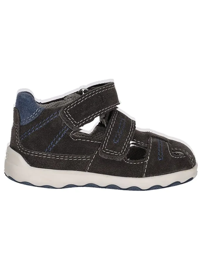 Halbsandalen "Iki" in Dunkelgrau