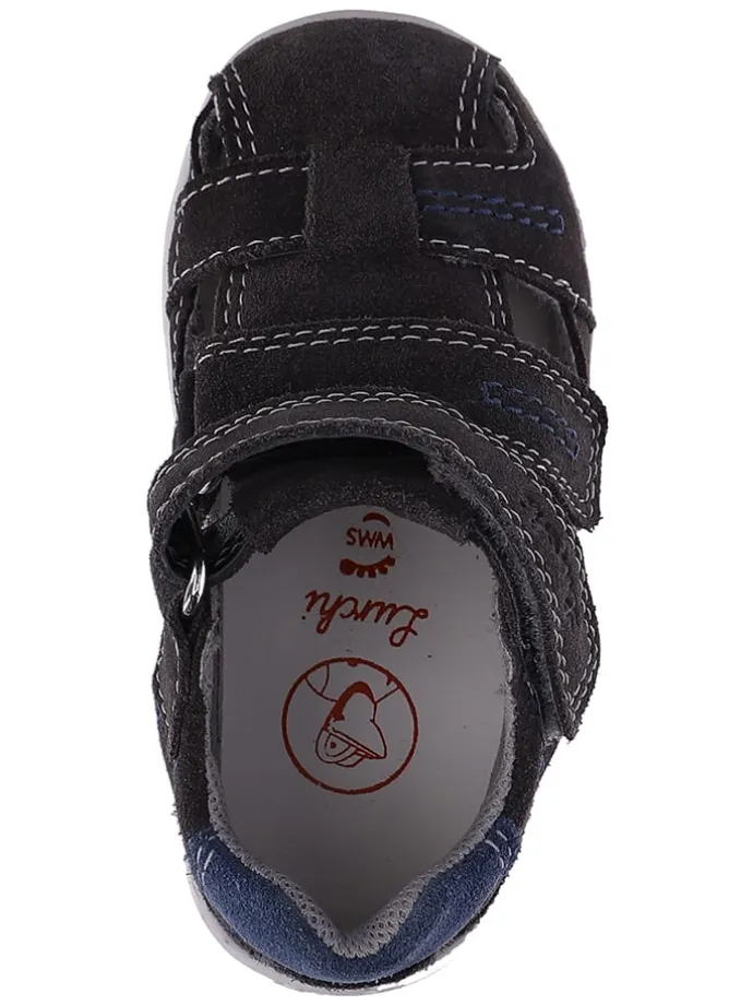 Halbsandalen "Iki" in Dunkelgrau