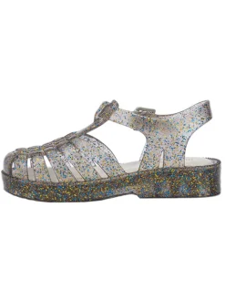 Halbsandalen in Beige