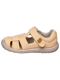 Halbsandalen in Beige