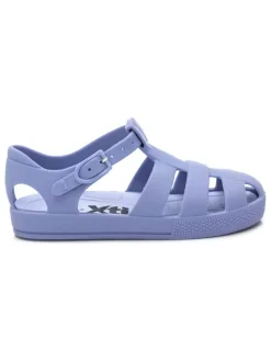 Halbsandalen in Blau