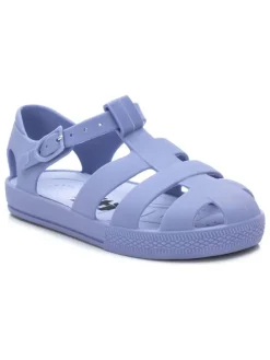 Halbsandalen in Blau