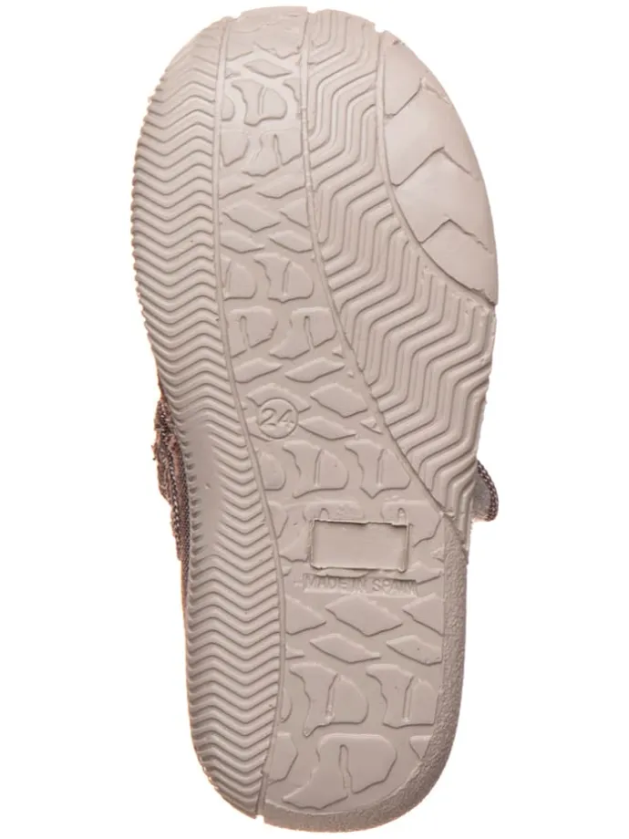 Halbsandalen in Braun