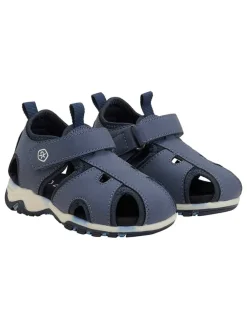 Halbsandalen in Dunkelblau