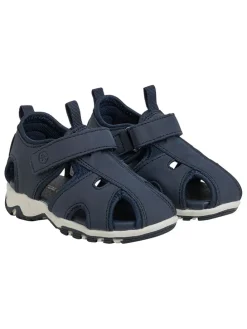 Halbsandalen in Dunkelblau