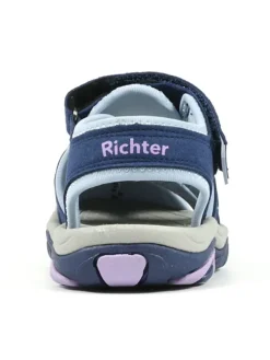 Halbsandalen in Dunkelblau