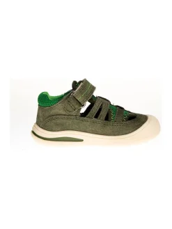 Halbsandalen in Grün