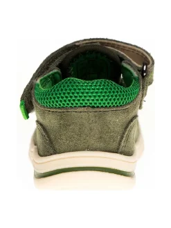 Halbsandalen in Grün