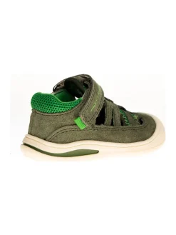 Halbsandalen in Grün