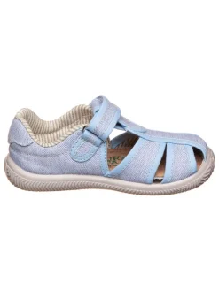 Halbsandalen in Hellblau