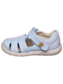 Halbsandalen in Hellblau