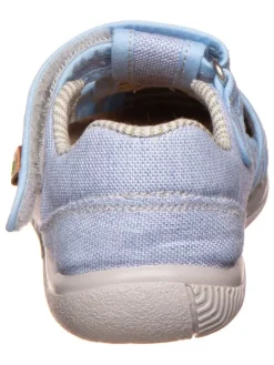 Halbsandalen in Hellblau