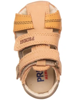 Halbsandalen in Hellbraun