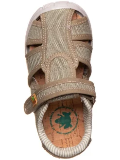 Halbsandalen in Hellbraun