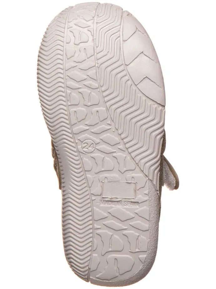 Halbsandalen in Hellbraun