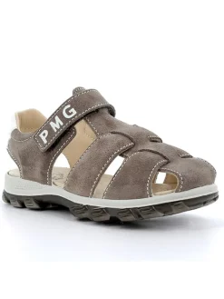 Halbsandalen in Hellbraun