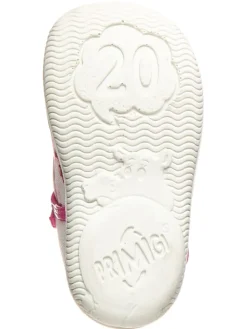 Halbsandalen in Pink/ Weiß