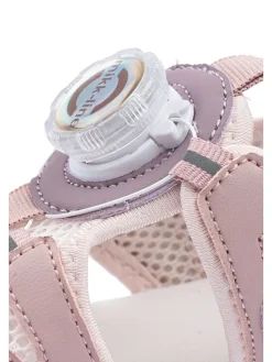 Halbsandalen in Rosa/ Lila