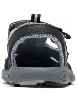 Halbsandalen in Schwarz