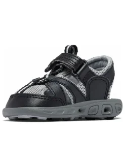 Halbsandalen in Schwarz