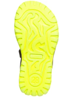 Halbsandalen in Schwarz