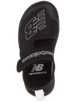 Halbsandalen in Schwarz