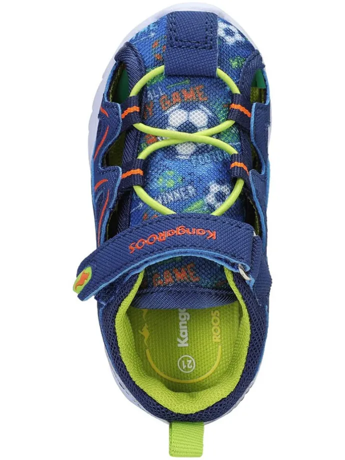 Halbsandalen "KI-Fastlite EV" in Dunkelblau/ Grün