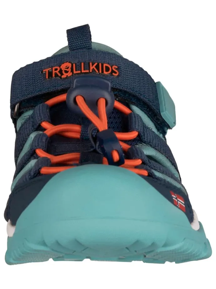 Halbsandalen "Kristiansand" in Dunkelblau/ Türkis