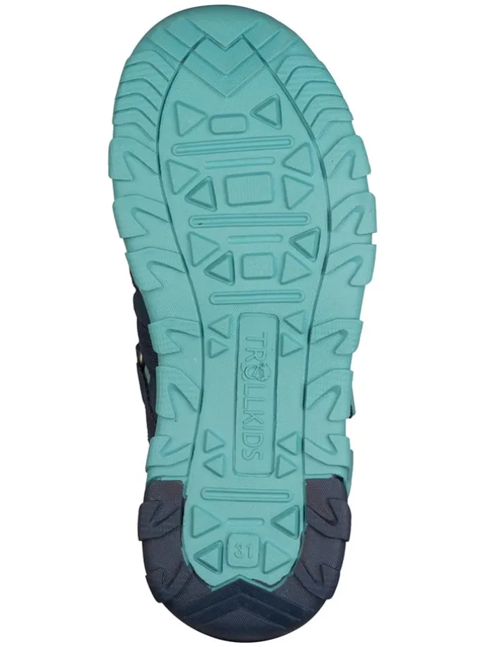 Halbsandalen "Kristiansand" in Dunkelblau/ Türkis