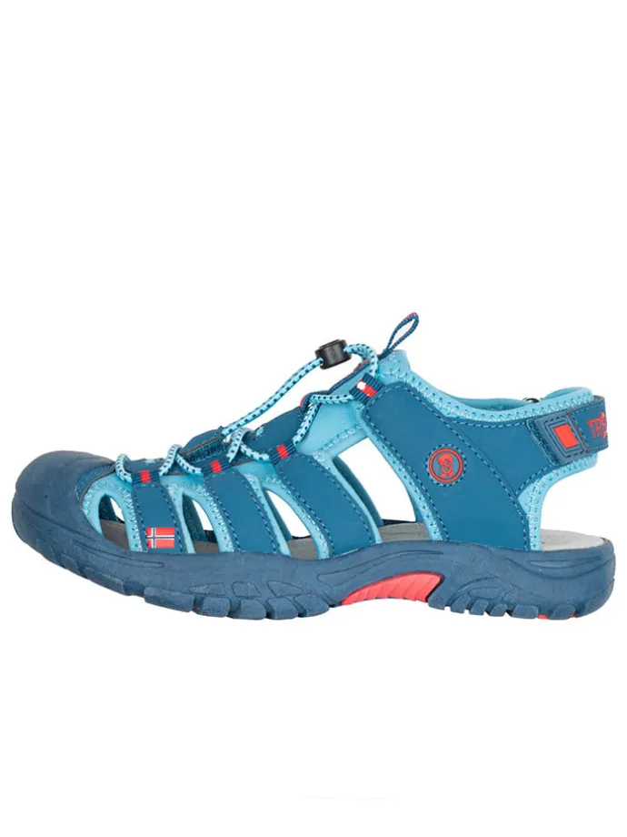 Halbsandalen "Kvalvika" in Blau