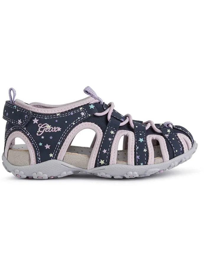 Halbsandalen "Roxanne" in Dunkelblau