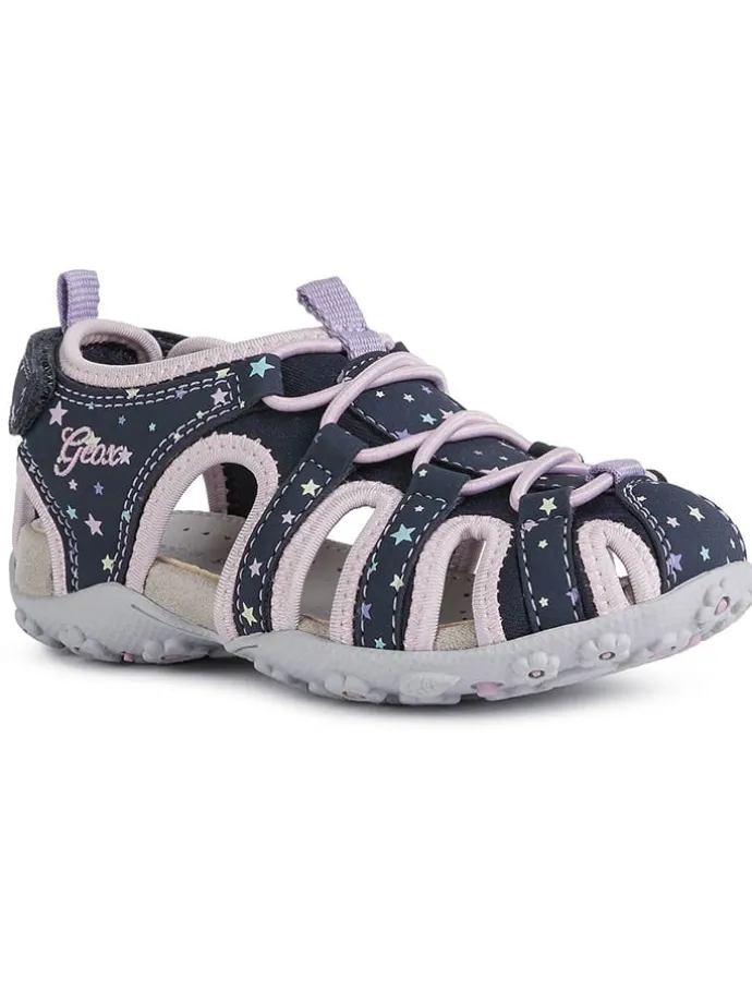 Halbsandalen "Roxanne" in Dunkelblau