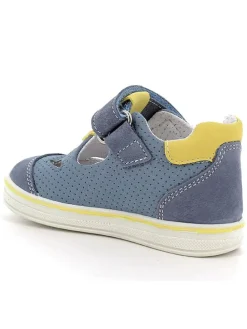 Halbsandalenn in Blau