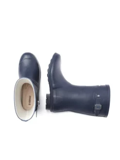 Halbschaft Gummistiefel Penguin in Marineblau