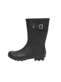 Halbschaft Gummistiefel Penguin in Schwarz