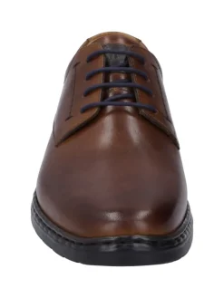 Halbschuh Alastair in cognac-kombi